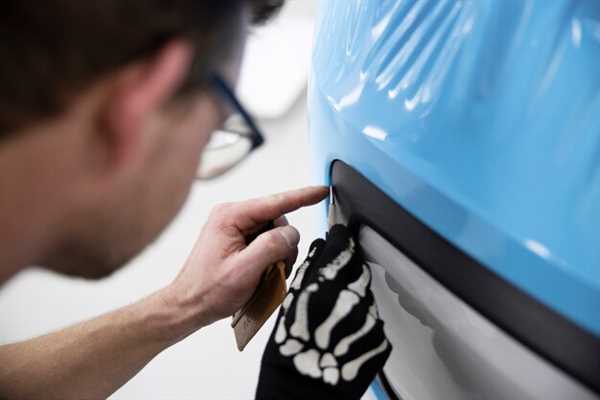 Plastic bumper restoration techniques used by body shops